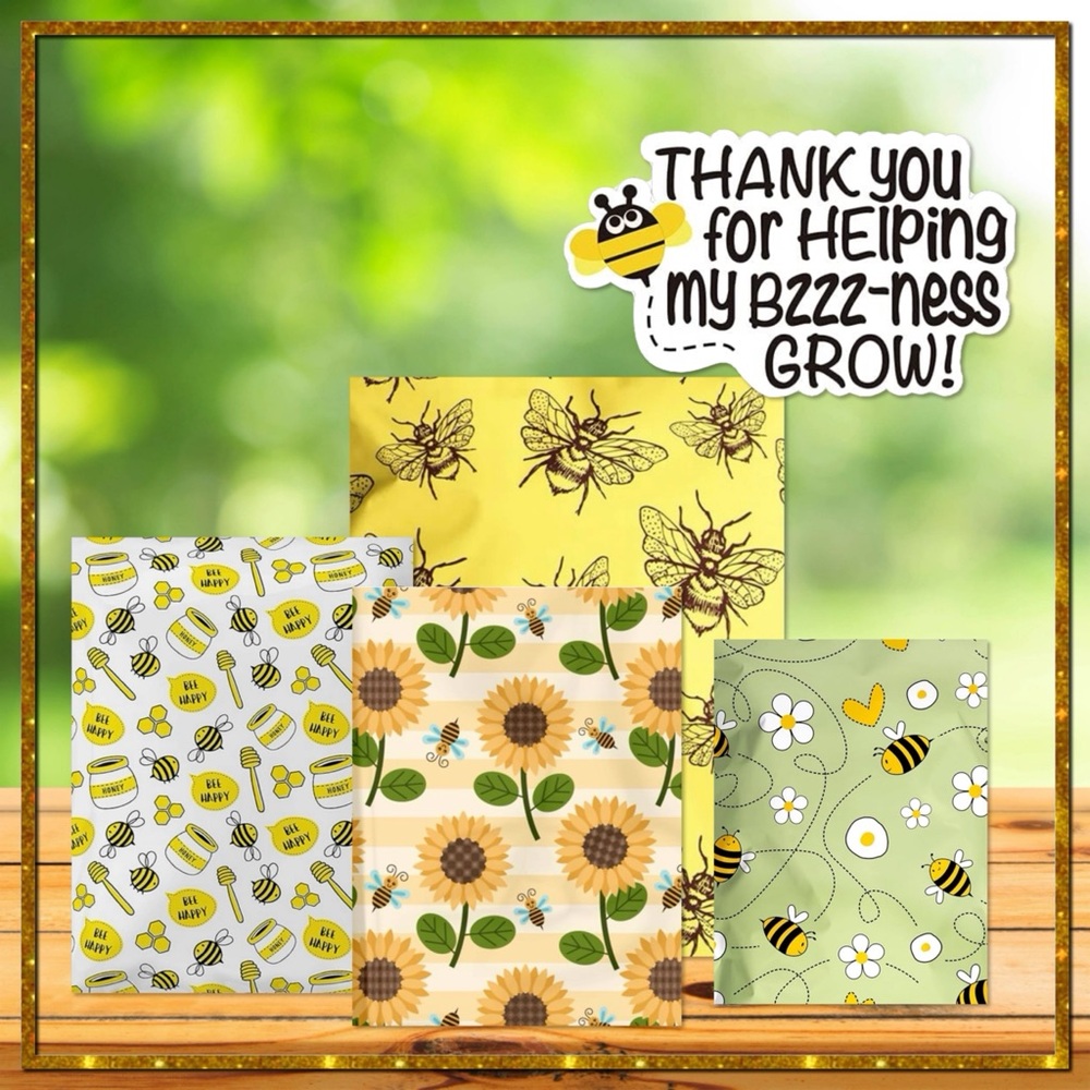 Poly mailer shipping bags 10x13